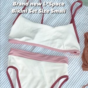 L*Spce Colorblock Bikini Set